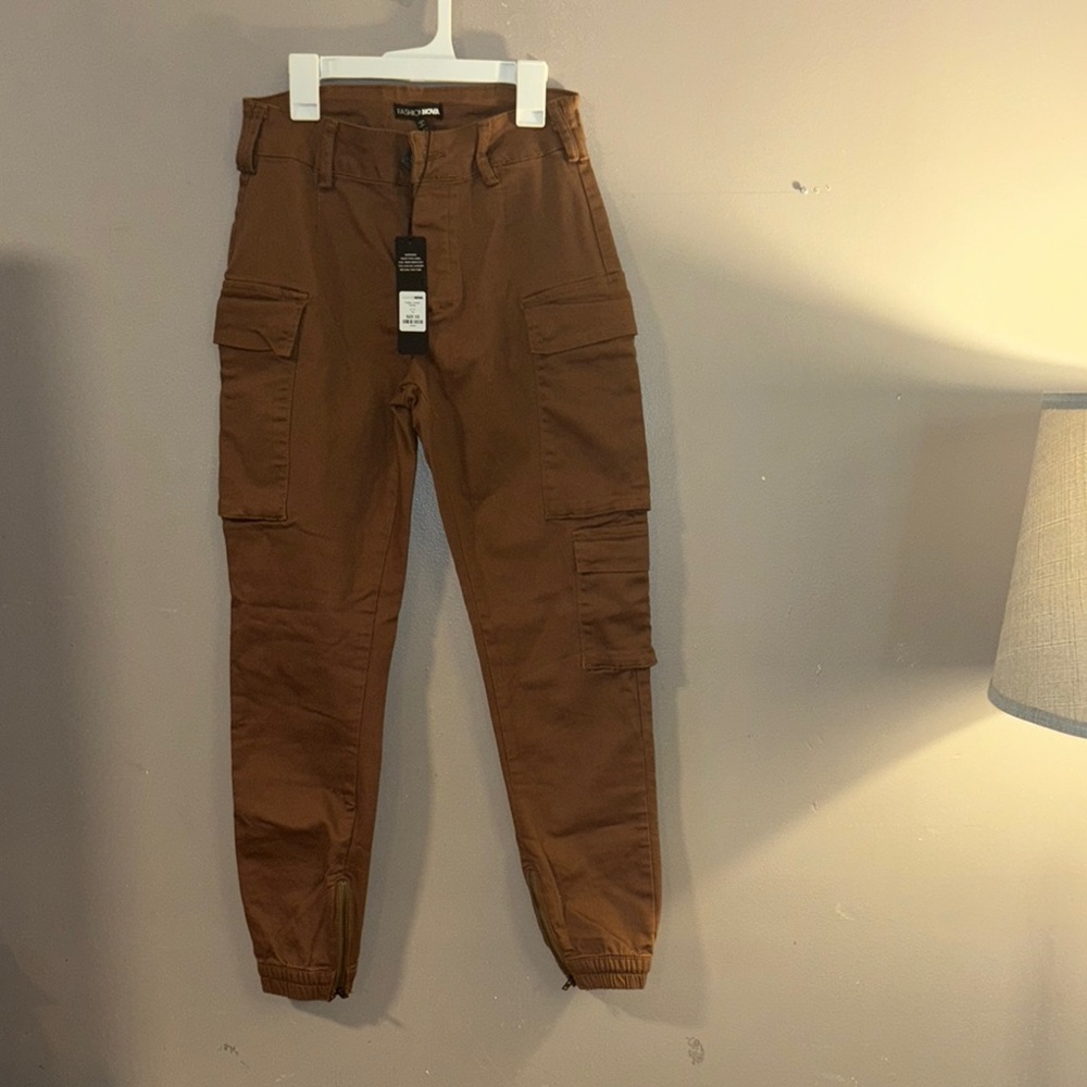 Brown Cargo Pants